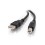 Cables To Go 10ft (3M) USB 2.0 A/B Device Cable Black